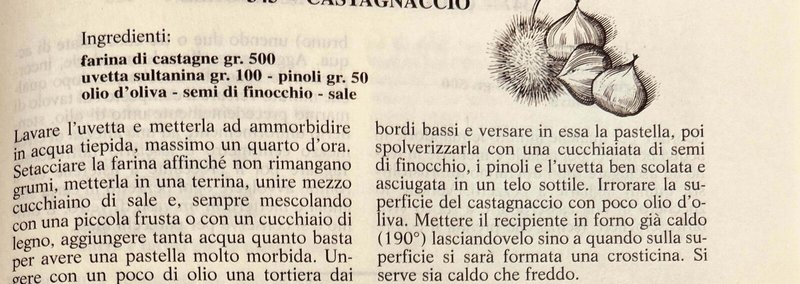 LE RICETTE REGIONALI ITALIANE｜note