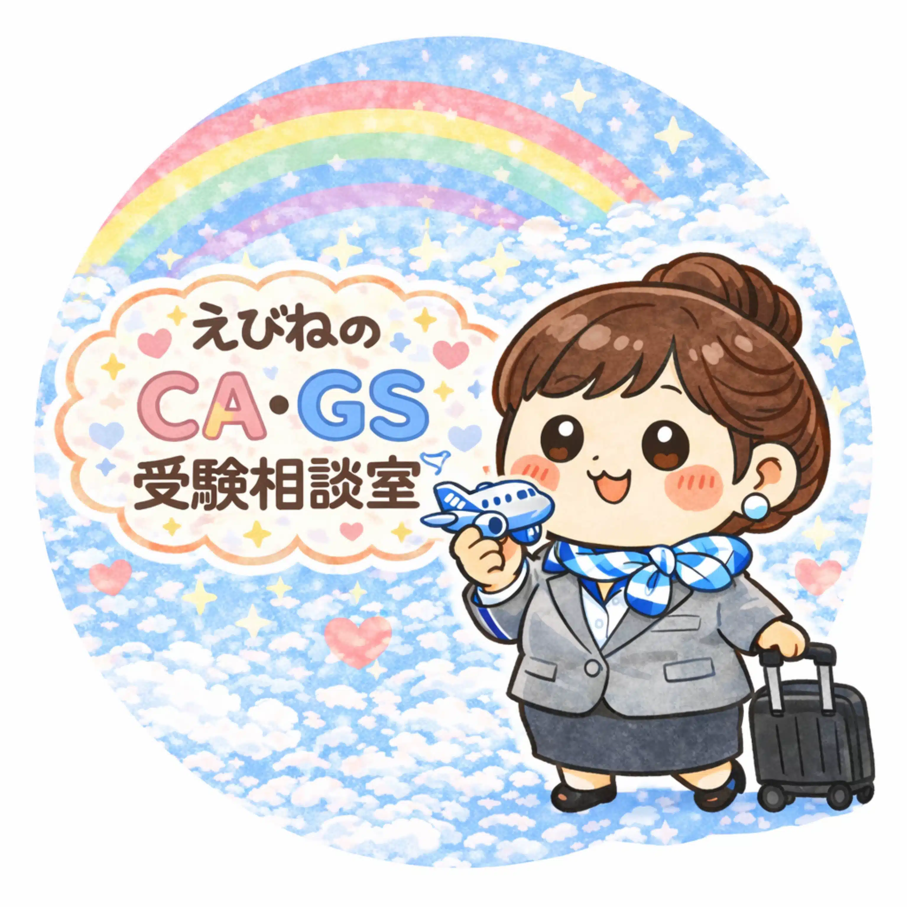 ✈️えびね｜現役CA・元GS｜CA・GS受験対策