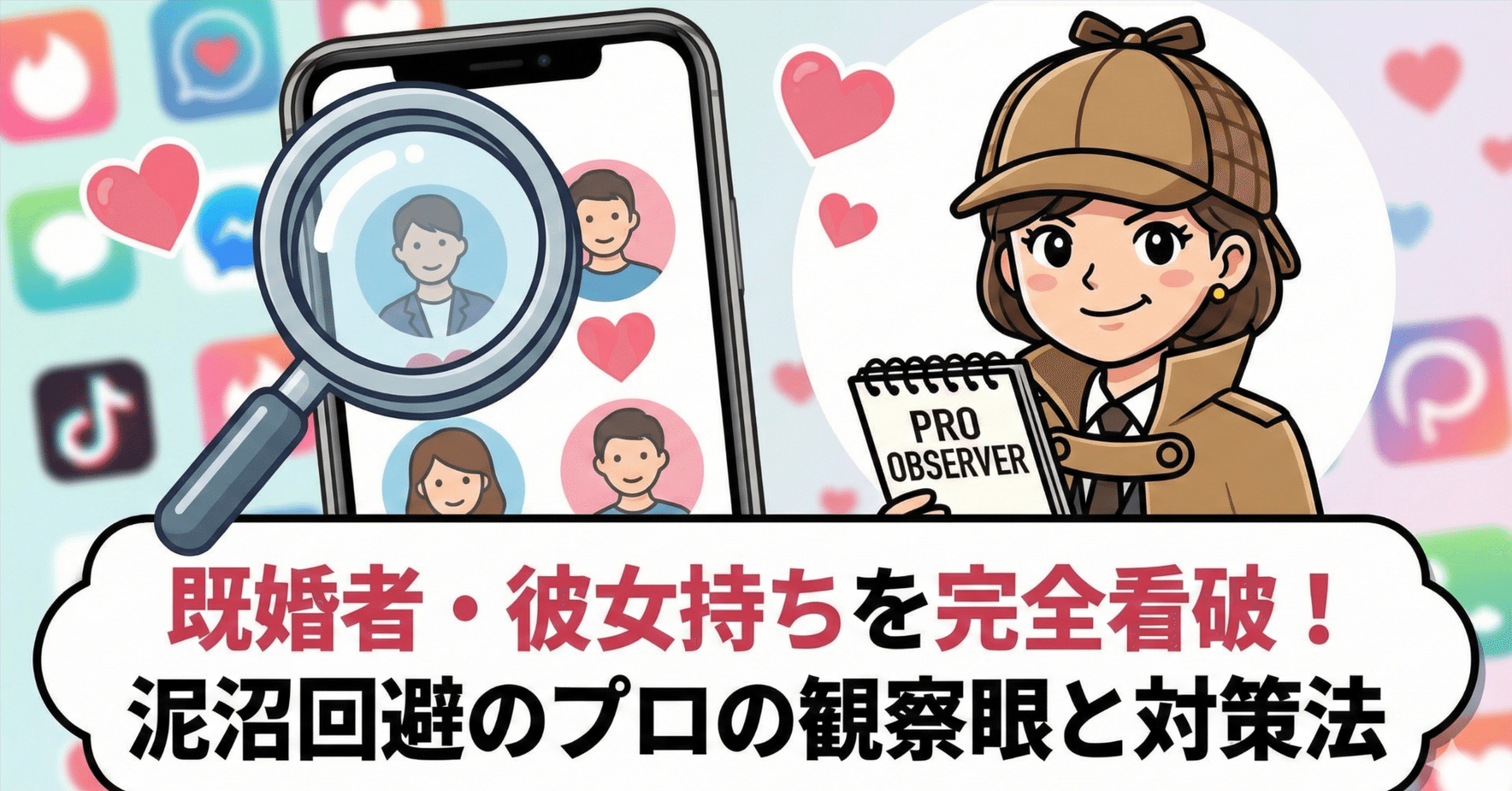 マッチングアプリに潜む「既婚者・彼女持ち」を完全看破！泥沼を回避するプロの観察眼と対策法｜8年間遊び尽くした元ヤリモク男