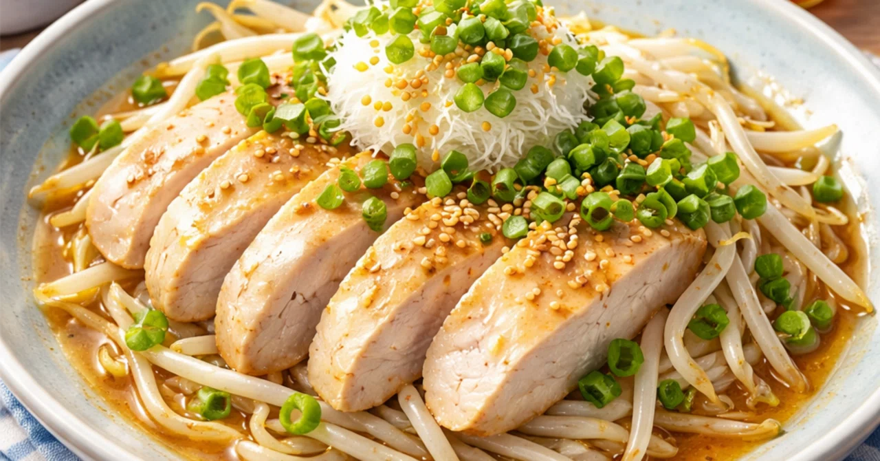 低カロリー 和風麺 鶏肉ともやし パリパリ無限もやしのもと 和風ごまみそ味 1回分 | 商品情報 - 東洋