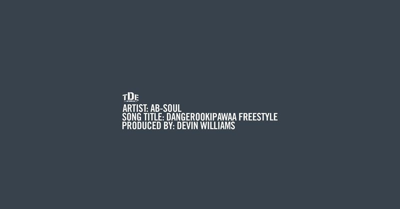 言葉がゆりかごで遊ぶ、
アブ・ソウルのワードプレイを堪能する(Ab-Soul - "Dangerookipawaa Freestyle")