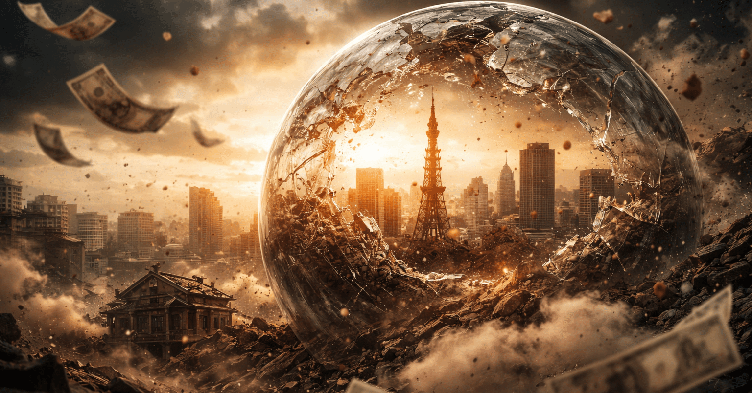 やっちまった経済史：バブルはどこで狂い始めたのか――日本バブル崩壊と「集団幻想」の心理構造｜瀧川 知紗都｜闇の心理エッセイ