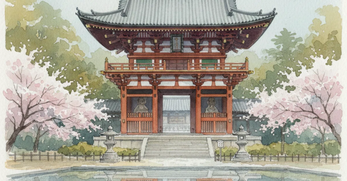 昔描いた水彩画 京都 南禅寺 ｜ふーさん