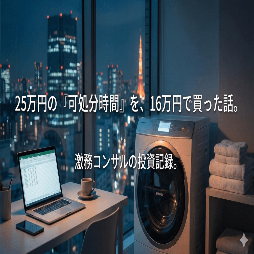 25万円の「可処分時間」を、16万円で買った話。（東芝 ZABOON TW