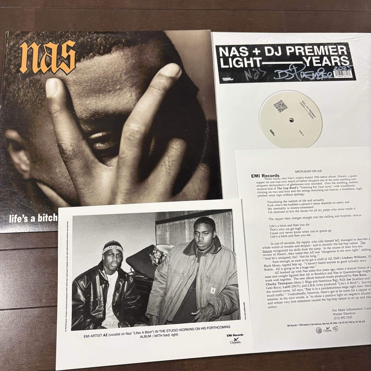 Nas + DJ Premier / Light - Years｜HIP HOP JUNKIEEES