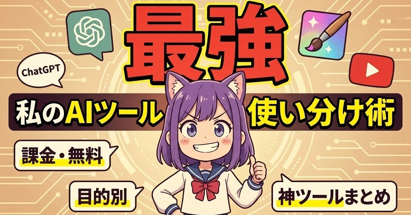 2026年1月】課金・無課金で分けたAIツール使用一覧｜こんとも｜5/8書籍