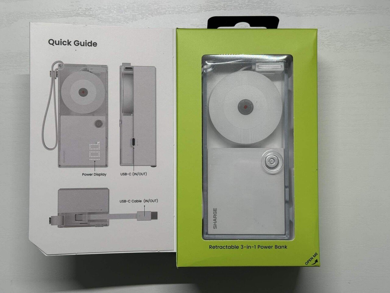 SHARGE 格納式 3-in-1 をしばらく使ってみた｜もつ