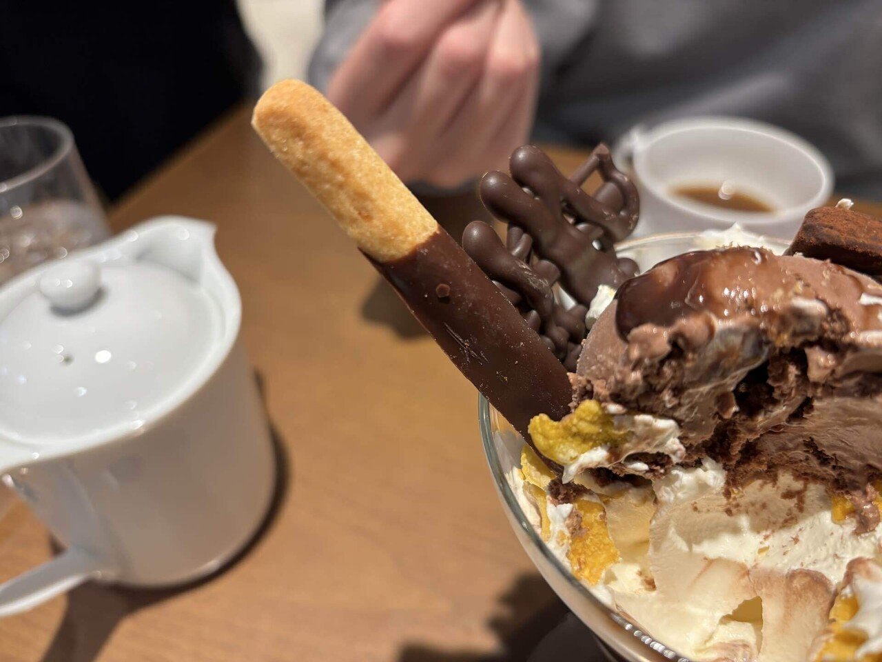 パフェレビュー】キーフェルコーヒー・チョコレートパフェ｜ハル