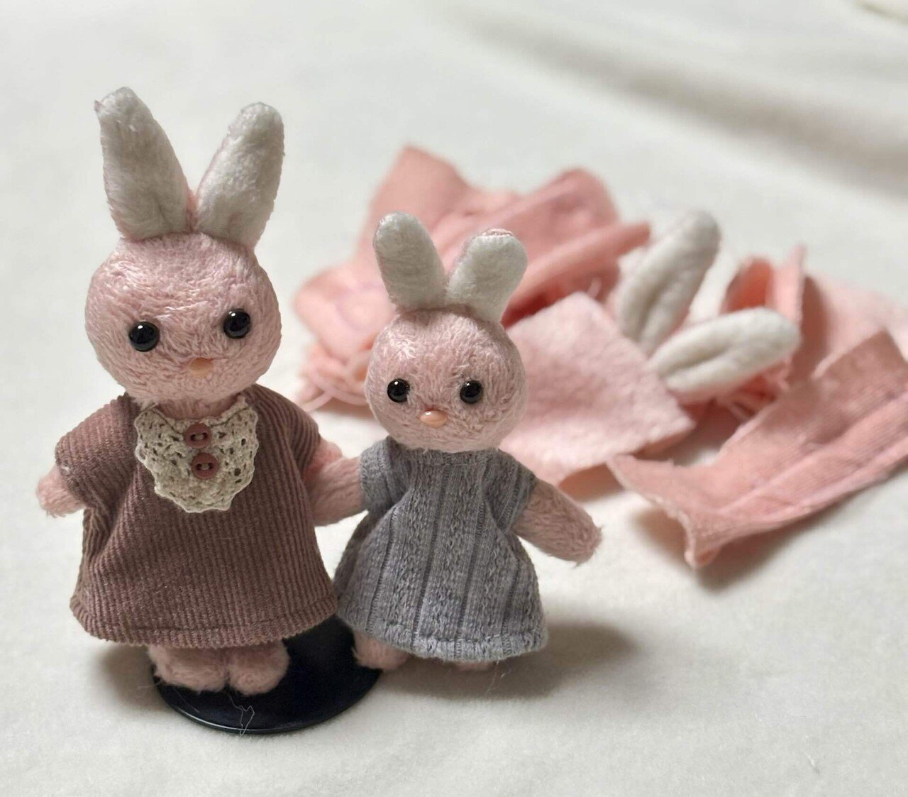 無いなら作ればいい✂️ 私のためのうさぎ3号と4号｜umy_syu