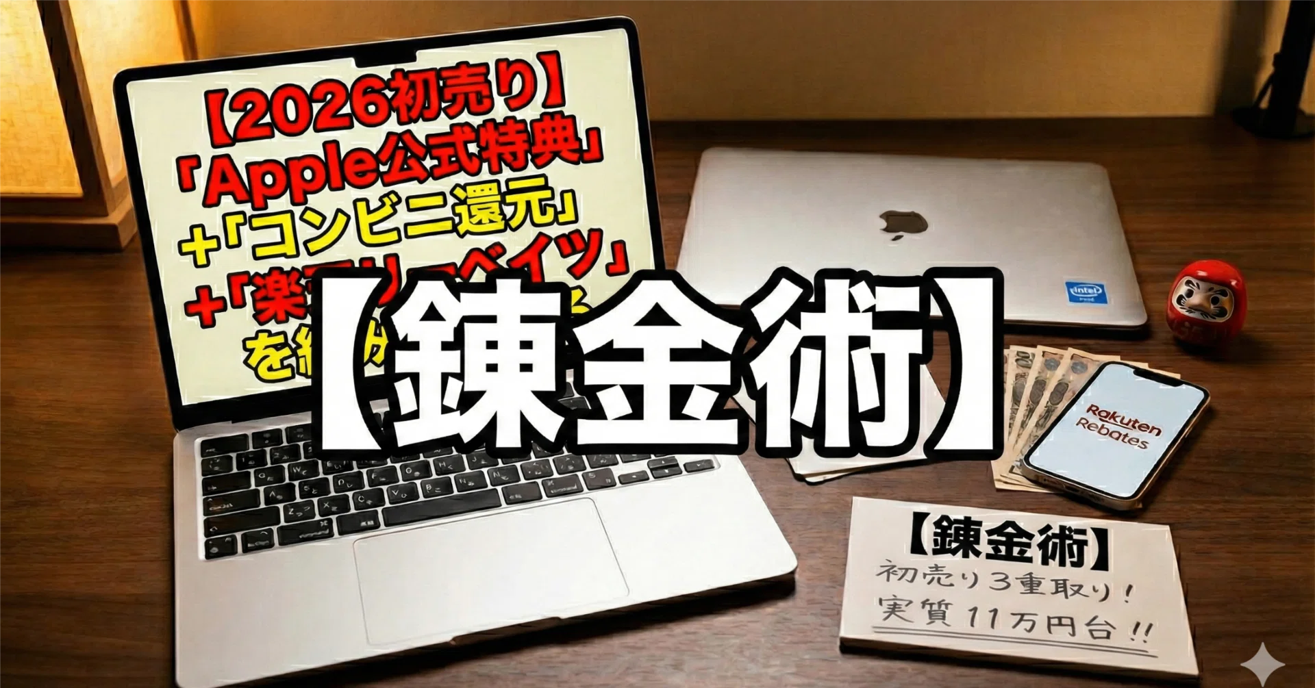 2026初売り】実質11万円台！？MacBook Air M4への乗り換えが最高すぎた 