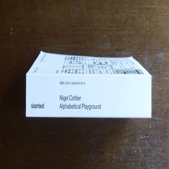 Alphabetical Playground by Nigel Cottier｜IDEABOOKS JAPAN