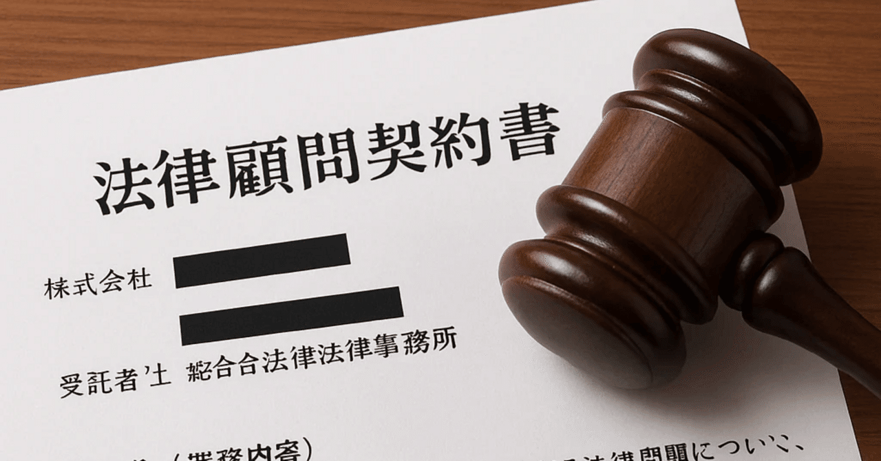 顧問弁護士と契約したいけど、契約書は先方が用意するもの？それ、ちょっと待ってください。｜テンプラザ＠公式