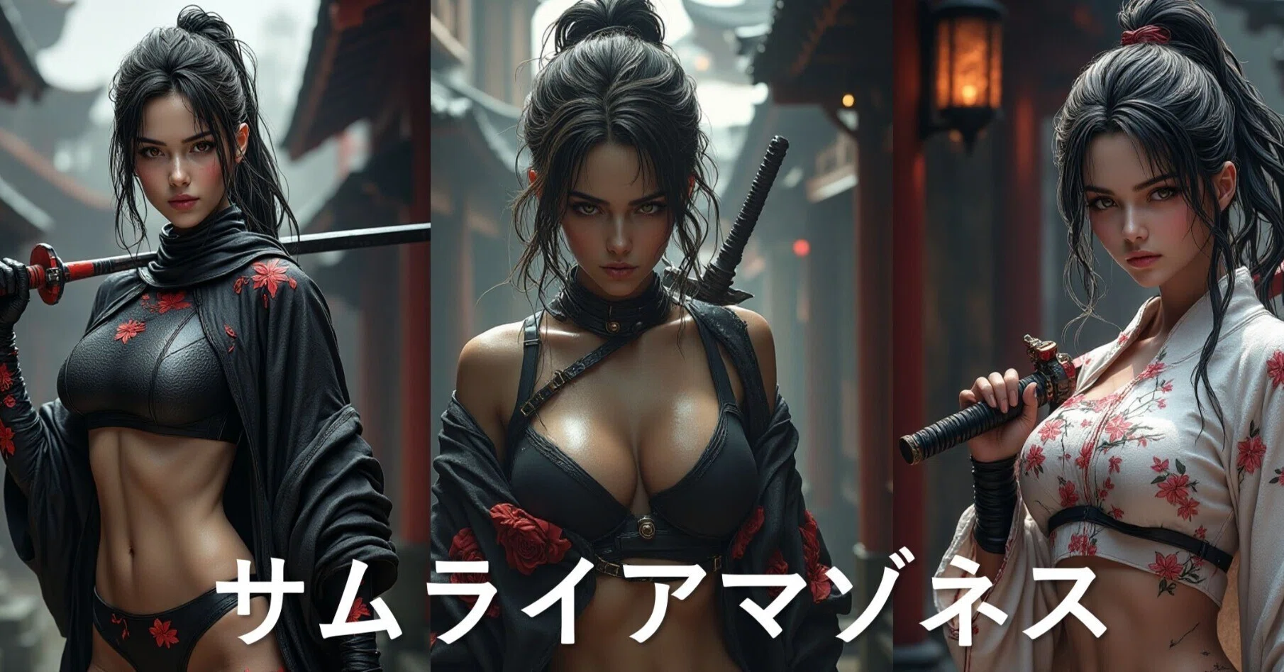 T*A様 ブロンズ 戦士像 女戦士アマゾネス サムライアマゾネス ─ 日本発、新たな精神性を持つ女性戦士たち育成