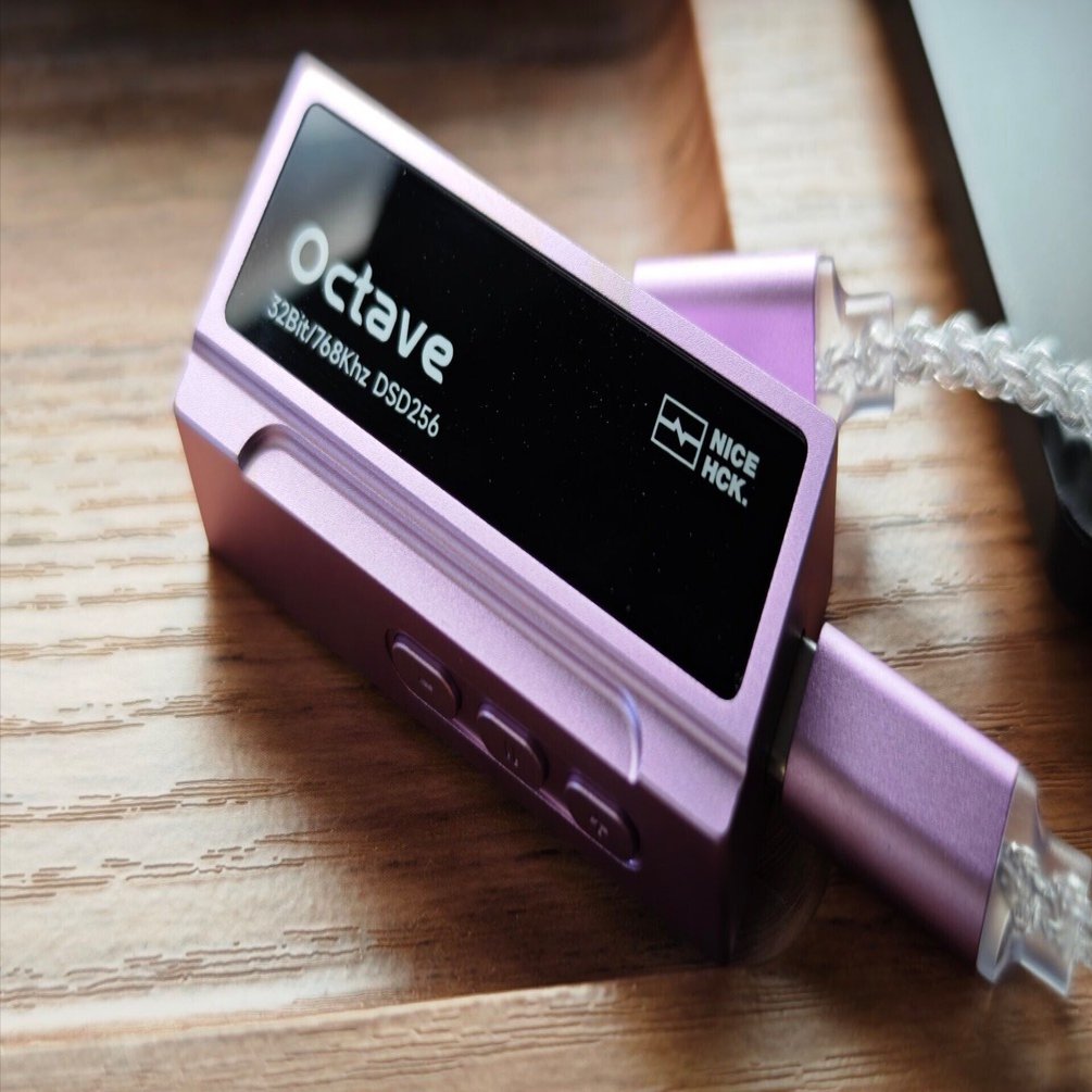 NICEHCK Octave | ドングルDACインプレっくす｜きむぱっくす