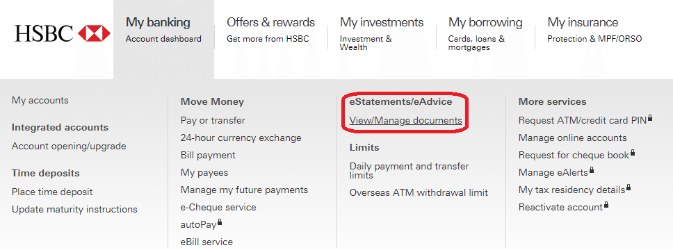 Hsbcなど香港の銀行ではインターネットバンキング でestatement 口座取引明細書 が過去7年分ダウンロード可能となった これまでは過去2年分だけしかダウンロードできずそれ以前の分は有料申請だった オフショア師匠 Note Hsbcなど香港の銀行ではインターネットバンキング でestatement 口座取引明細書 が過去7年分ダウンロード可能となった これまでは過去2年分だけしかダウンロードできずそれ以前の分は有料申請だった オフショア師匠 Note