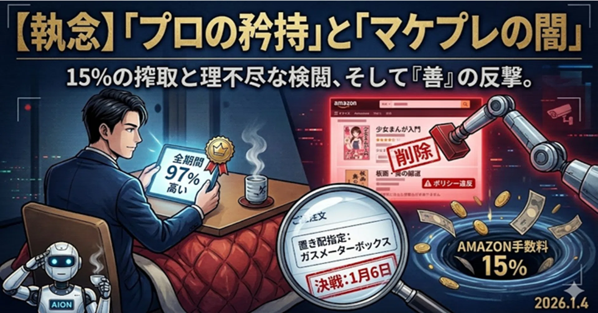 Amazon配達の置き配指定問題（第3話）｜那古野仁