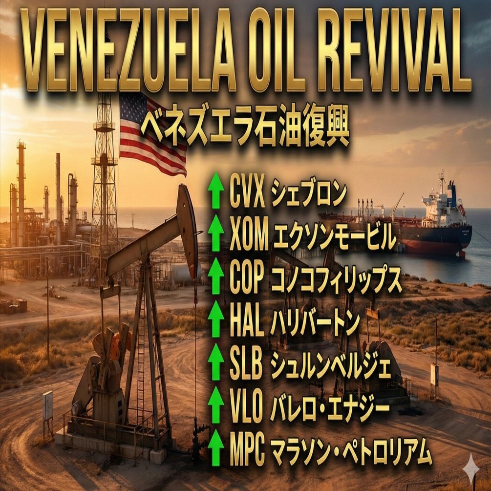 オイル関連銘柄】眠れる油田大国ベネズエラ：オイル関連銘柄の3つの投資シナリオ｜ねこねこ投資家