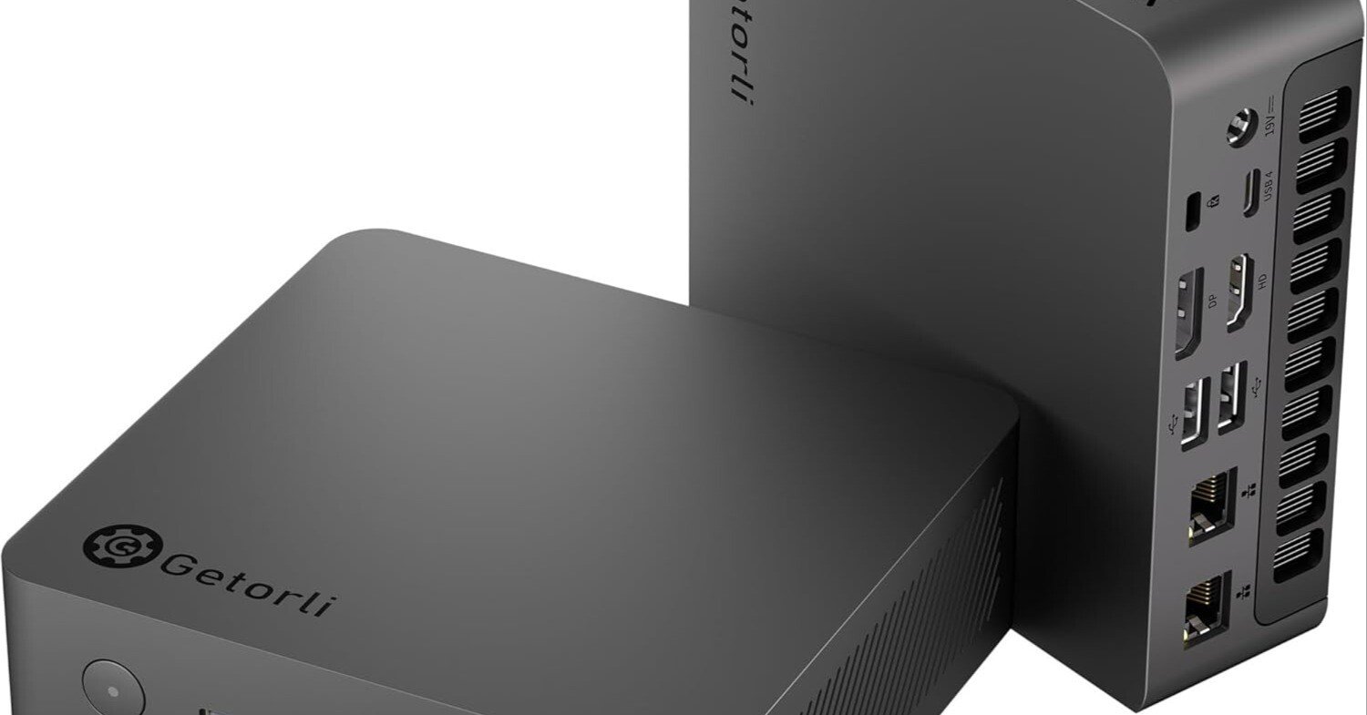 Getorli ミニPC AMD Ryzen 7 PRO 8845HS 搭載――プロフェッショナル