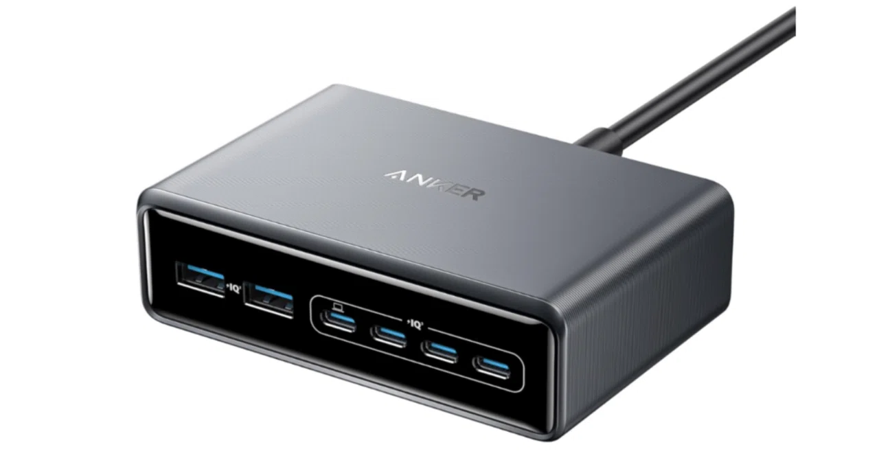 Anker Prime Charger (200W, 6 Ports, GaN) は「デスク充電の司令塔