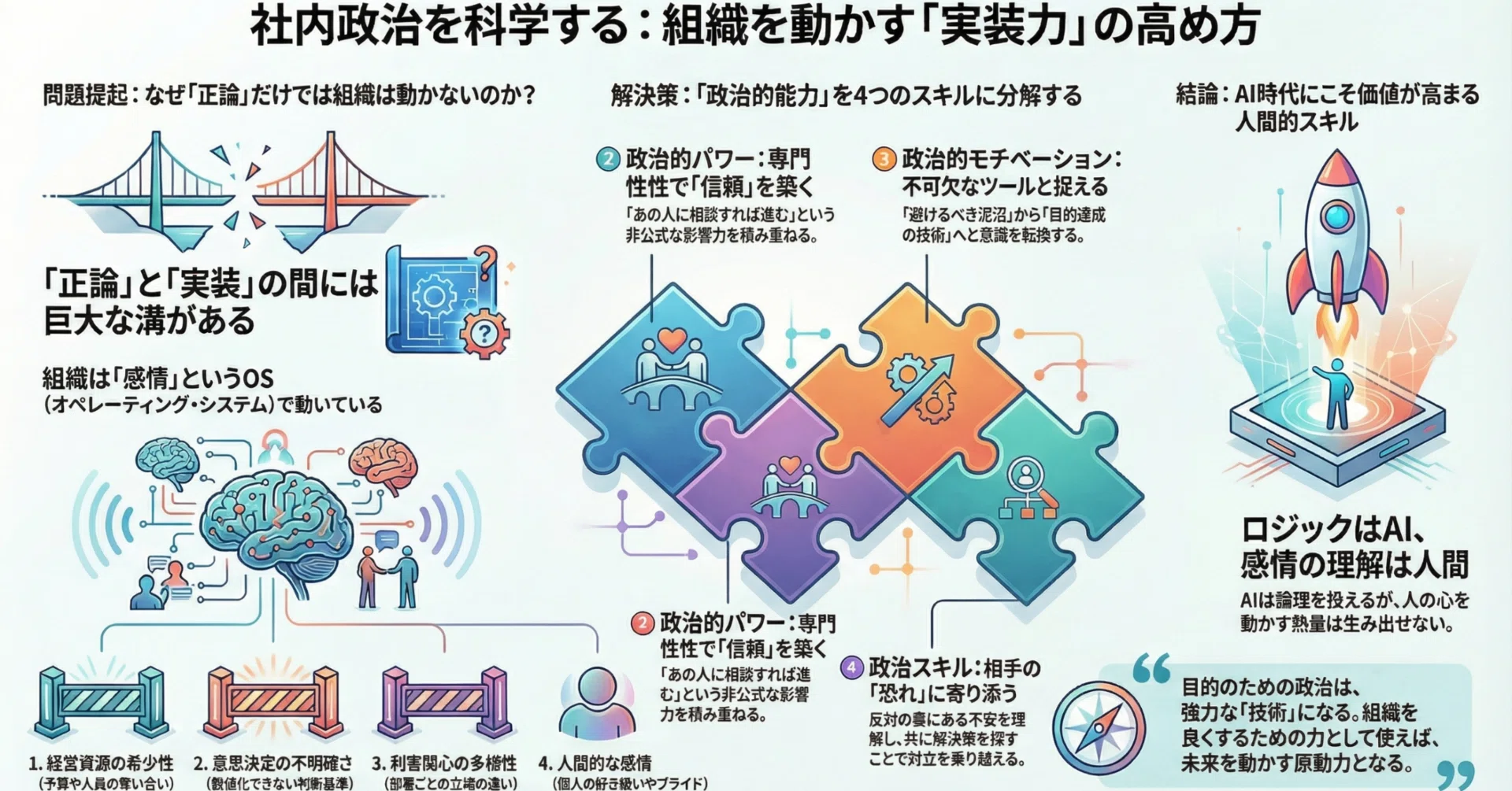 社内政治」は、組織を変えるための科学である。——法務