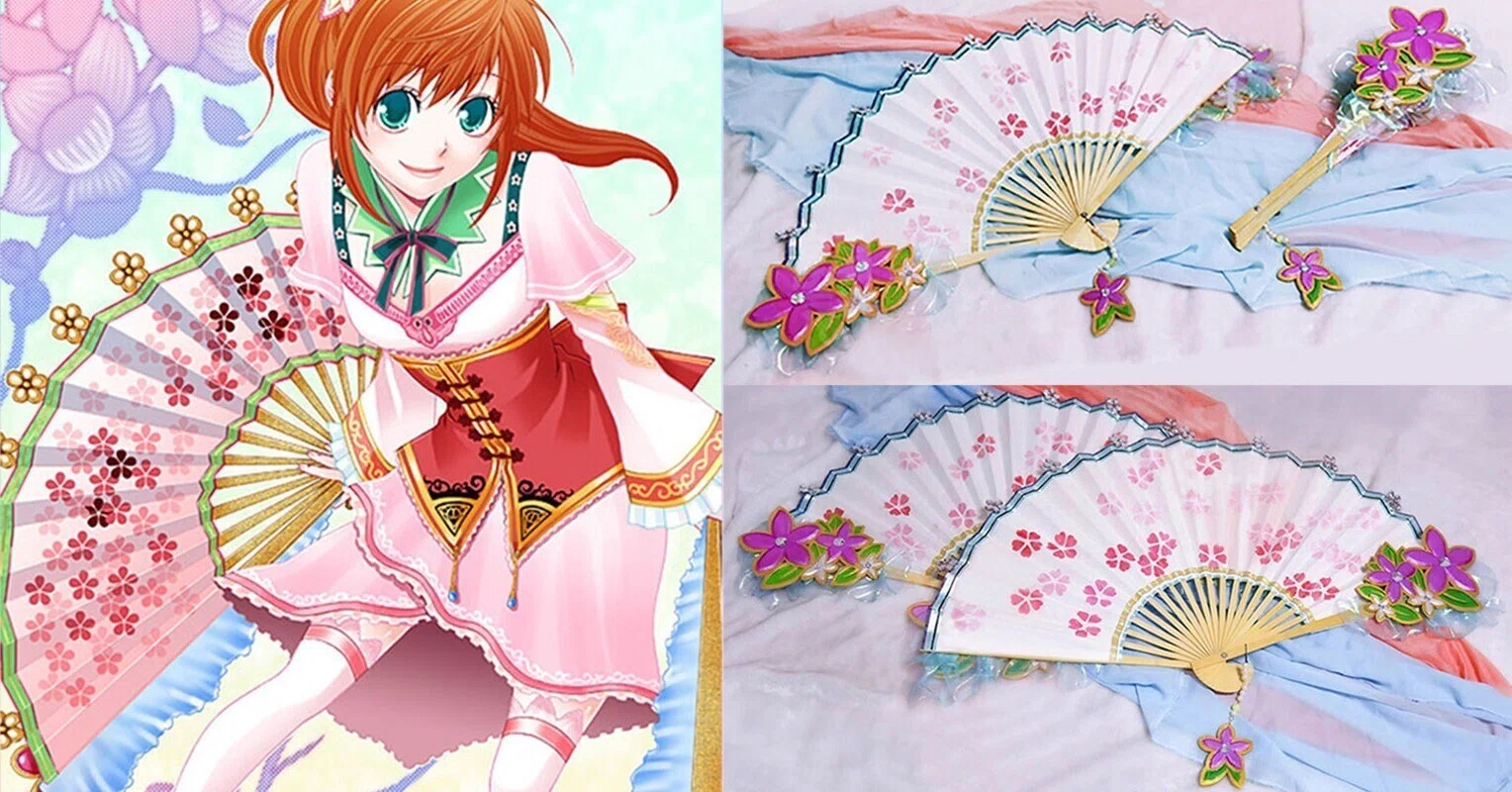 真三國無双5 小喬の扇 双扇 コスプレ道具 コスプレ用武器｜CUTE