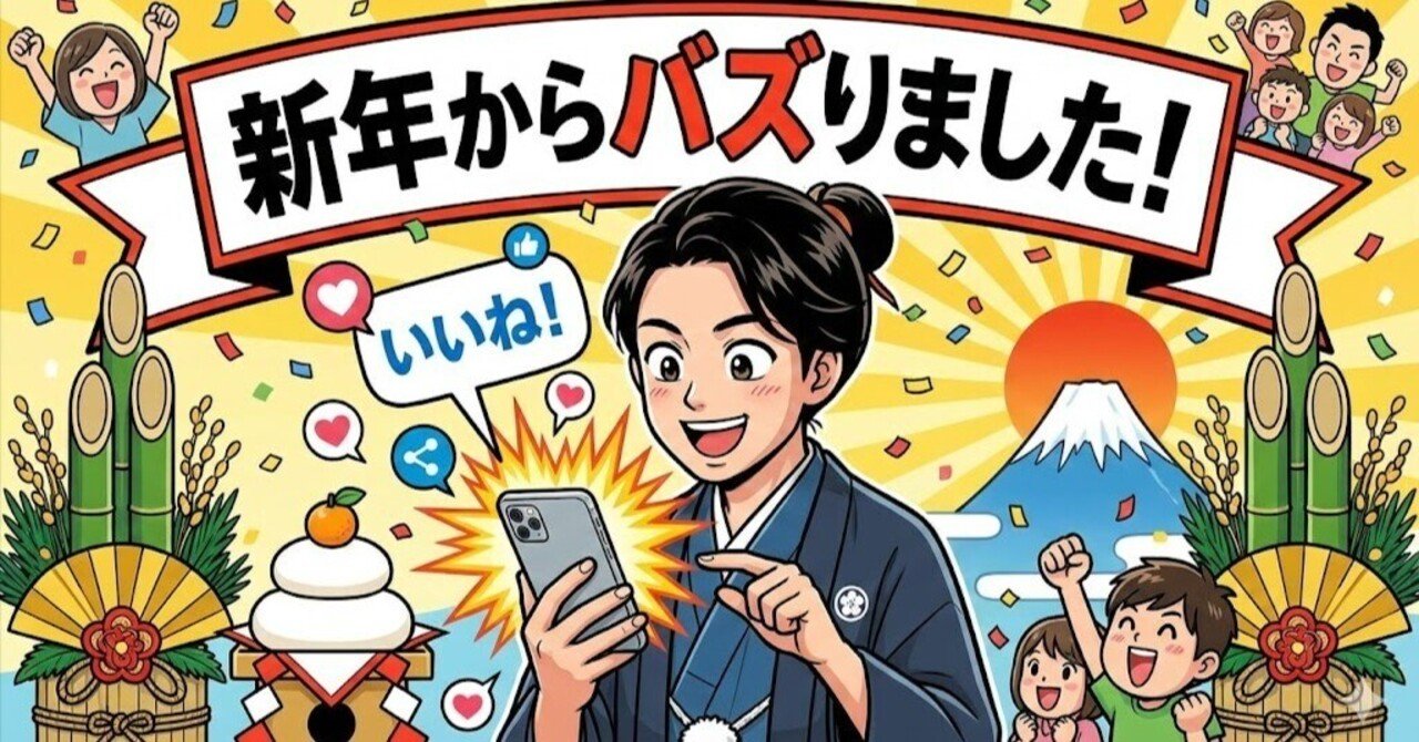 新年からバズりました(笑)｜福祉と地域と人とマーケティングと。
