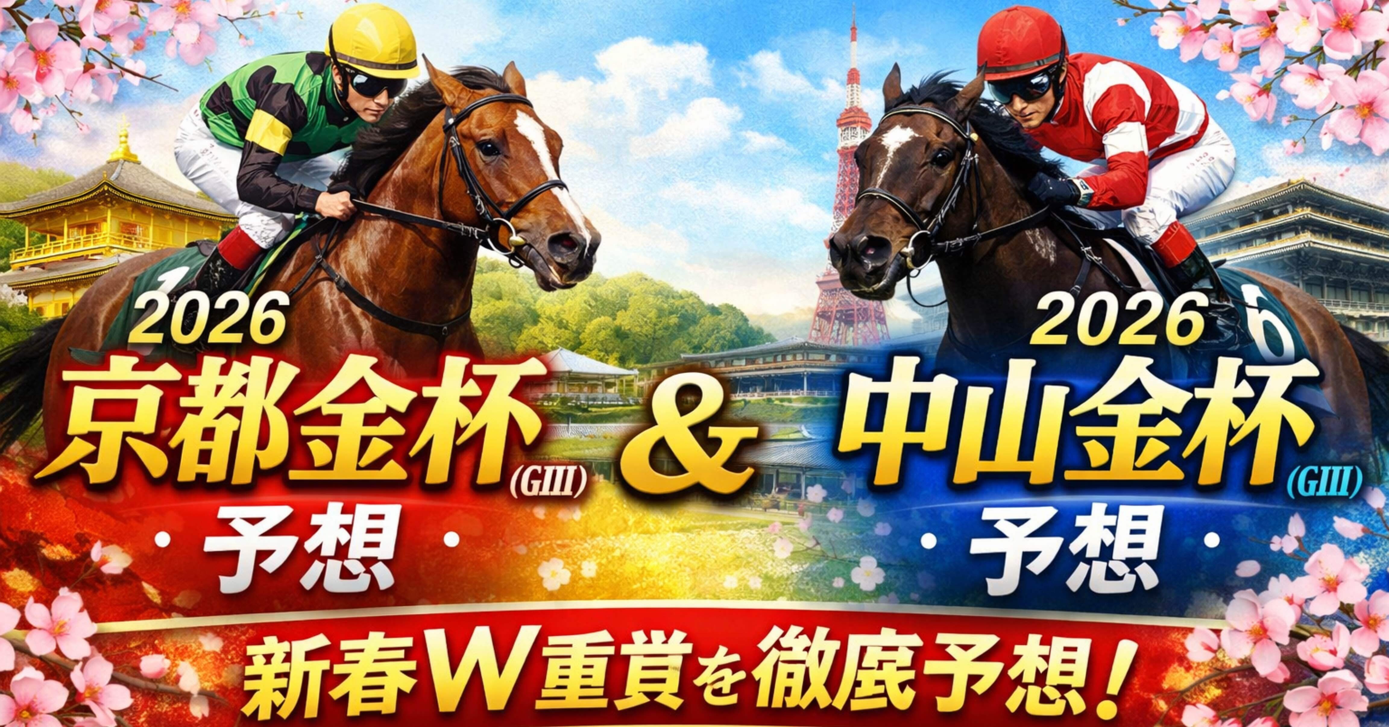 ⭐ 2026年 京都金杯／中山金杯（GⅢ）｜nori（KEIBA-LOGIC）