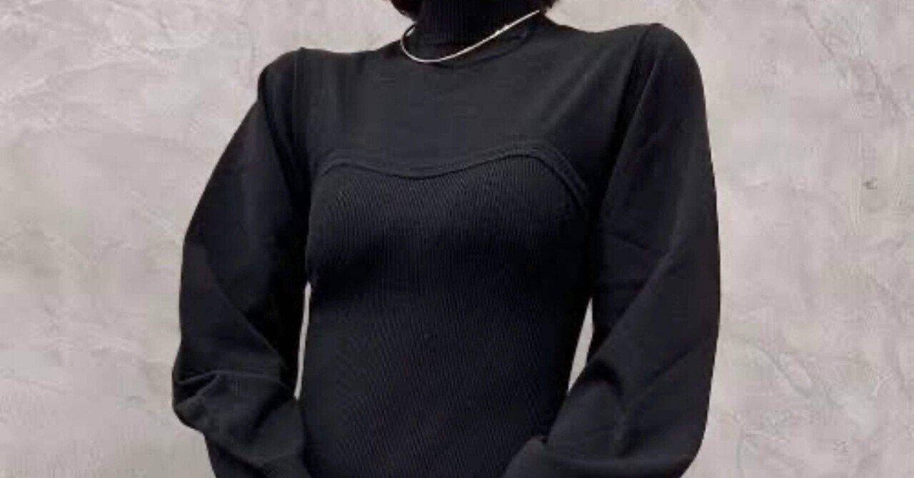 anuans ビスチェデザインニットワンピース｜anuansメルカリで販売中