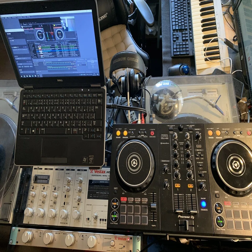DDJ-400とノートPC1台だけで配信してみる｜coolsurf