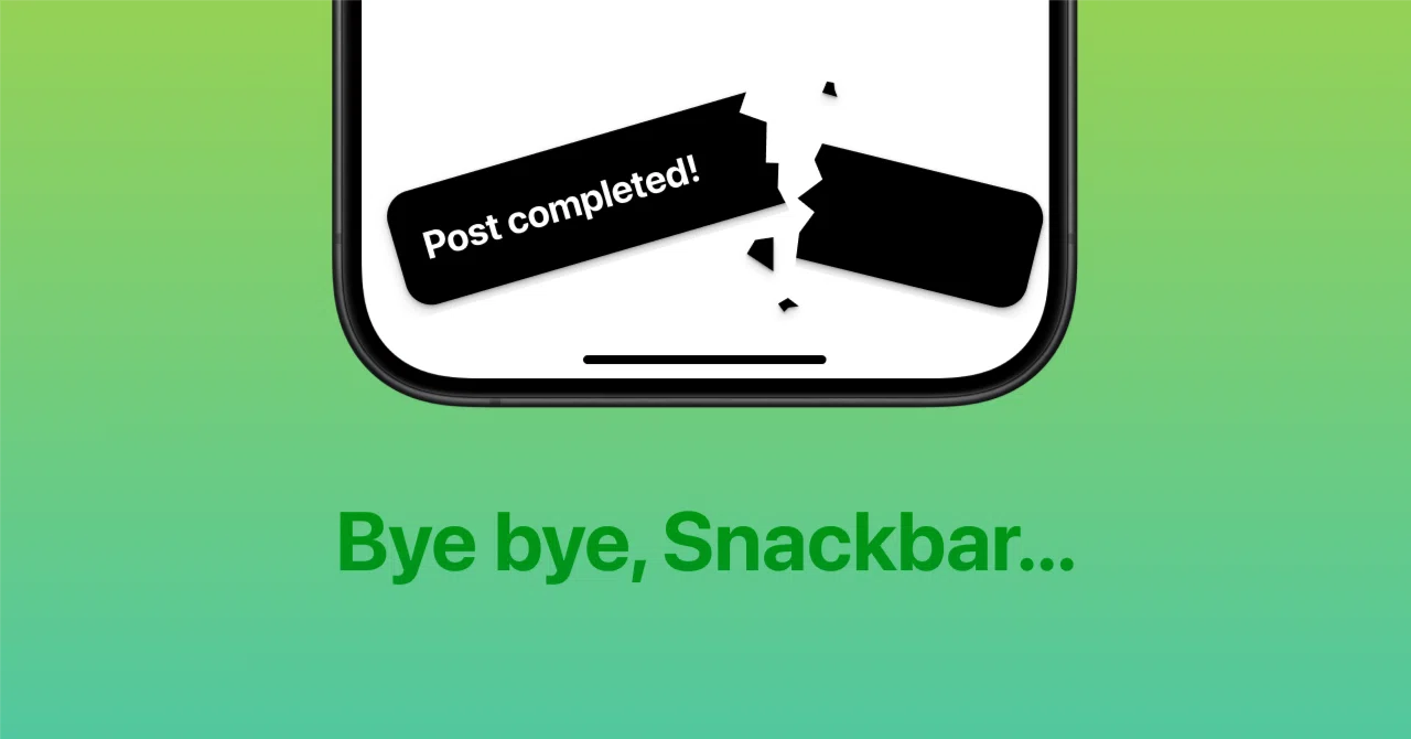 iOSにSnackbarが存在しない理由を本気で考えてみた｜あぼねこ