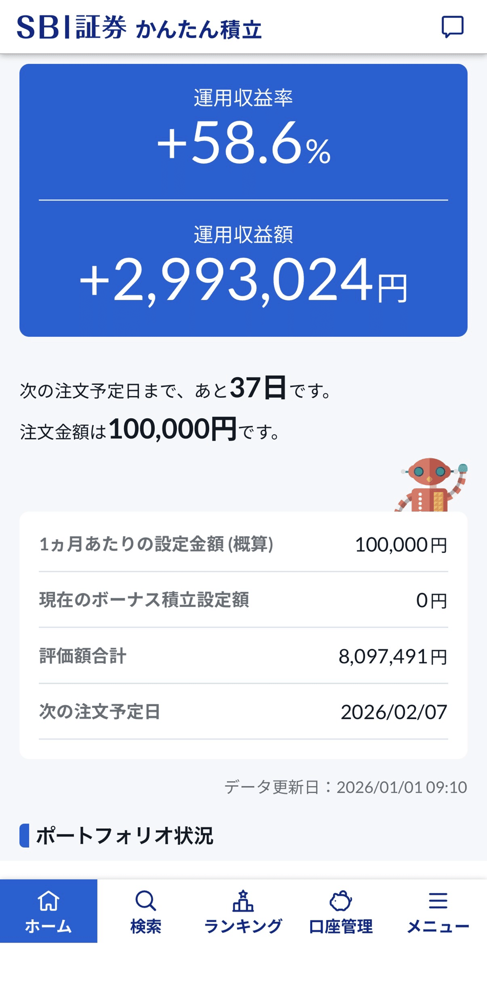 2025年12月｜NISA月次レポート」｜モササウルス