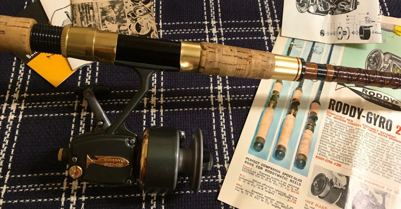🎣オールドフィッシングタックル026 上級グレードのベイルレス ~ RODDY