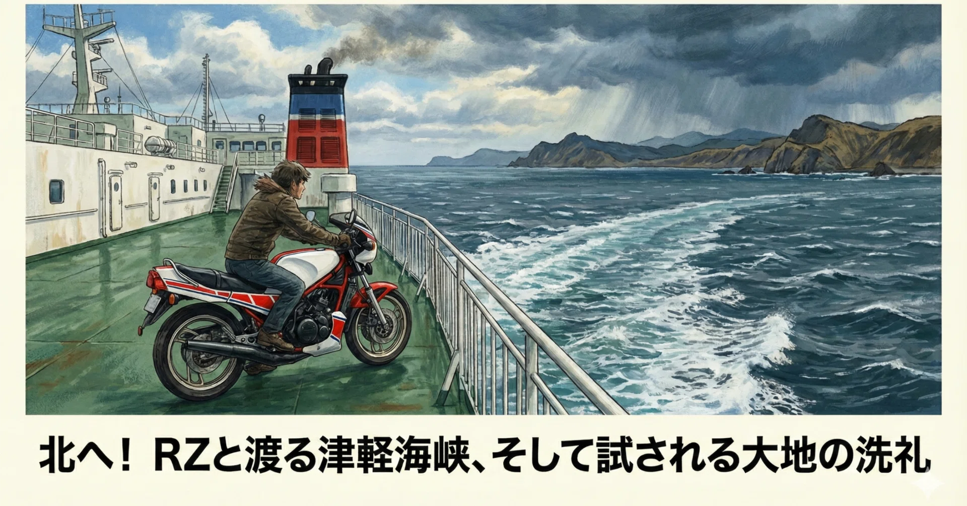北へ! RZと渡る津軽海峡、そして試される大地の洗礼|MaroNoah 北へ! RZと渡る津軽海峡、そして試される大地の洗礼|MaroNoah