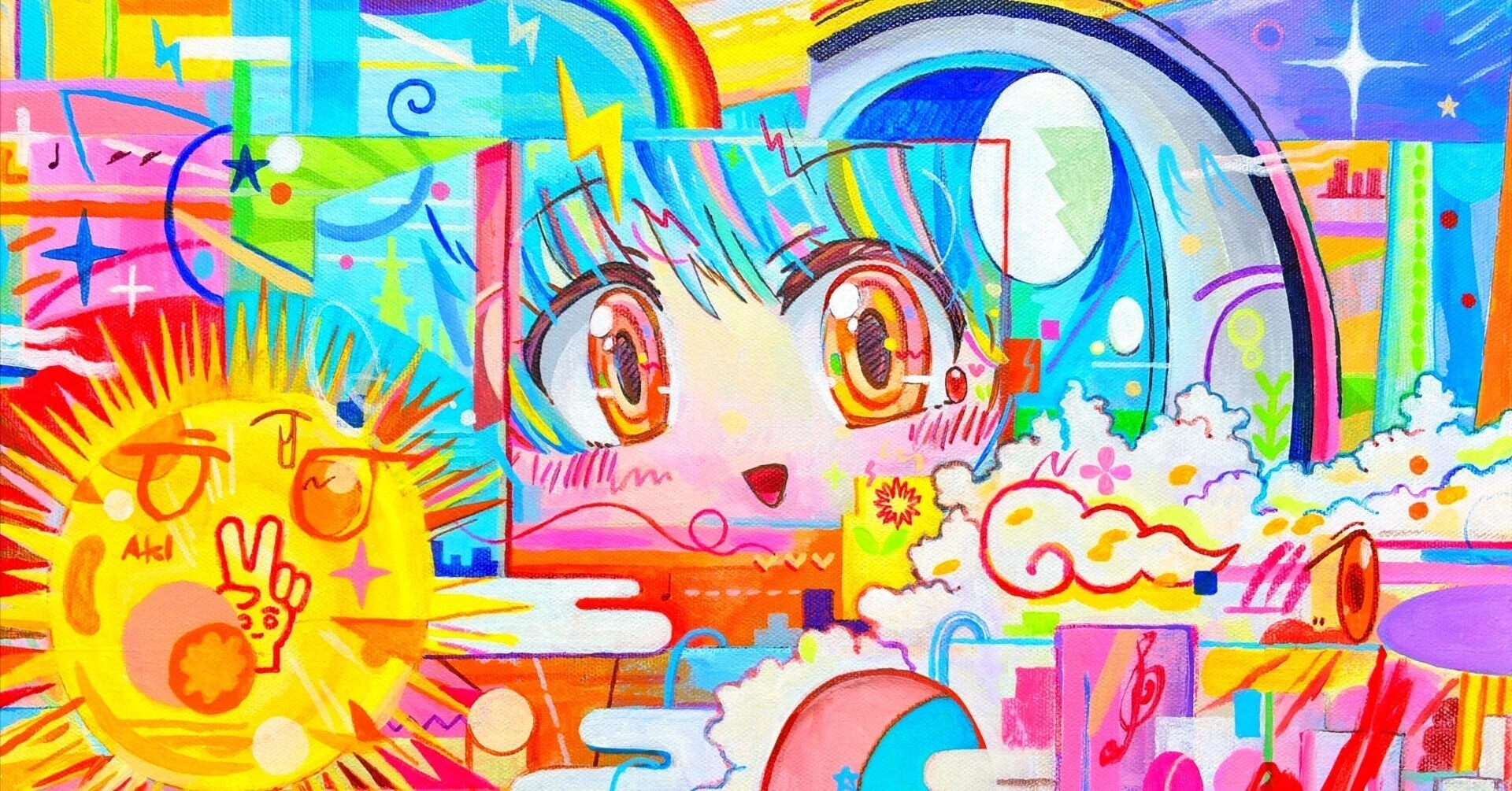 アート・デザイン・音楽 anan2020.5.27 新しいオリジナルアートワークについて🌈✨｜AKI775RECONSTRUX