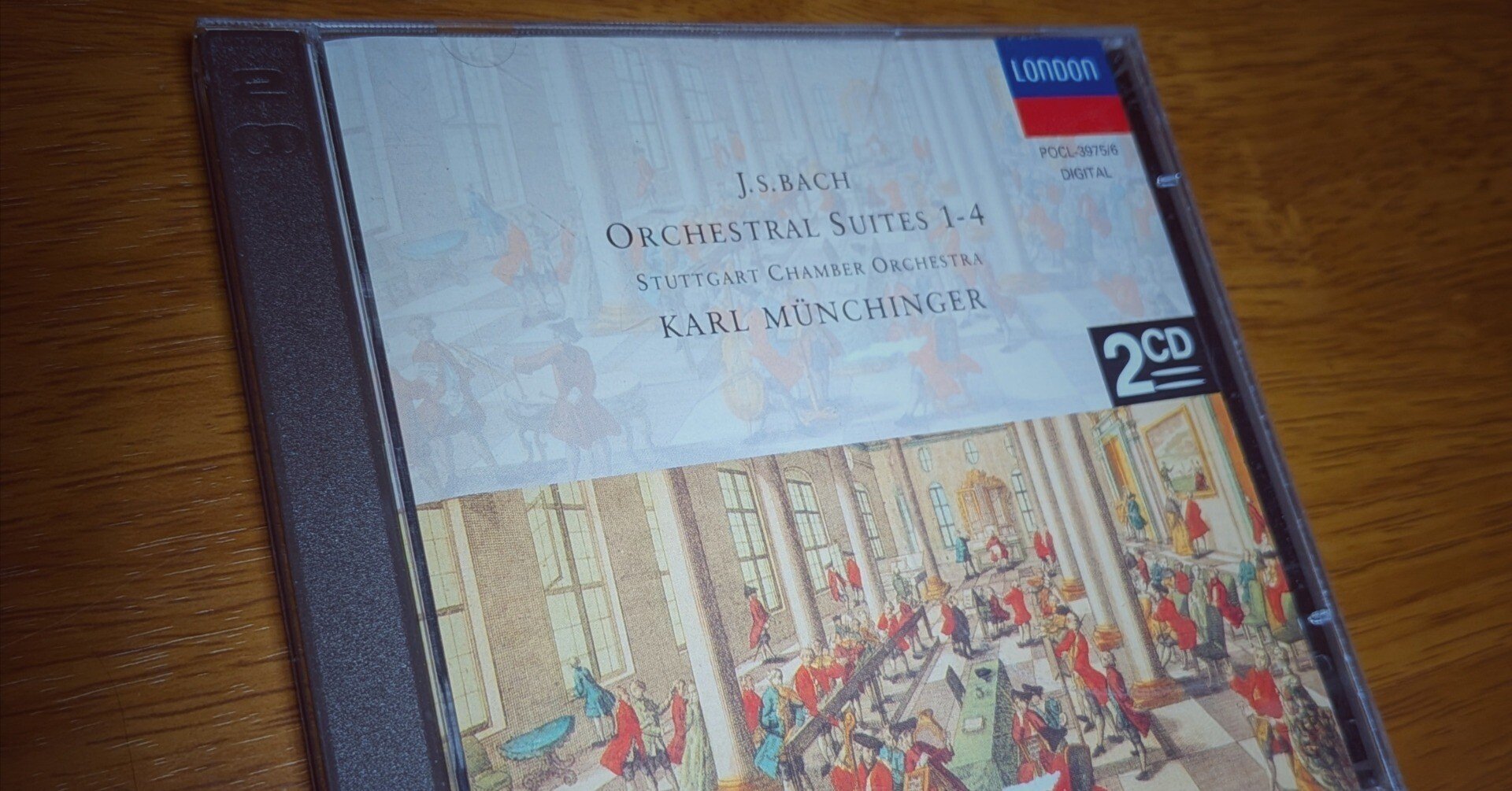 J.S.バッハ：管弦楽組曲、カール・ミュンヒンガー指揮、シュトゥット