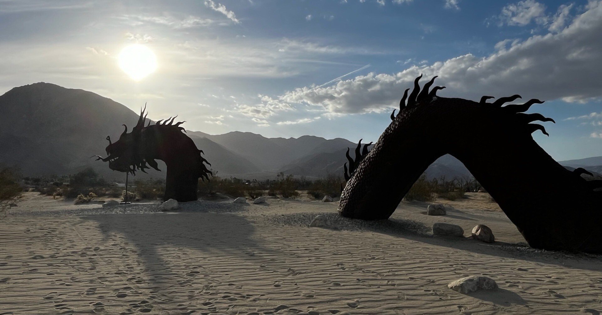 アンザボレゴ砂漠州立公園【Anza-Borrego Desert State Park】〜砂漠で