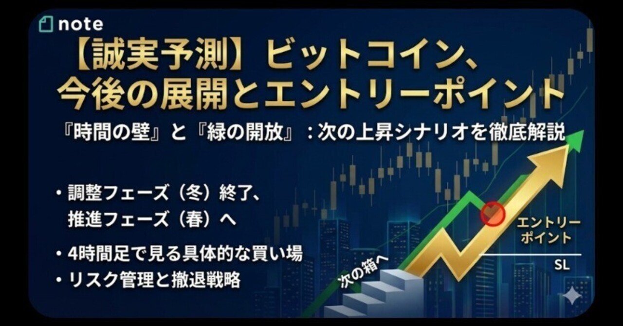 誠実予測】ビットコイン、今回の私がみたエントリーポイント。｜誠実経営・誠実投資 広告ゼロの接骨院経営術