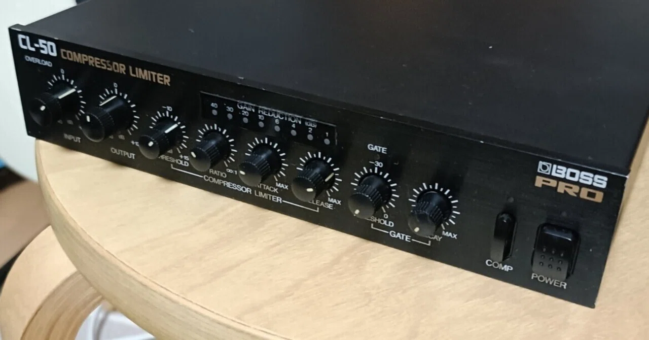 BOSS CL-50】 いにしえハーフラックコンプは割と便利 【レビュー