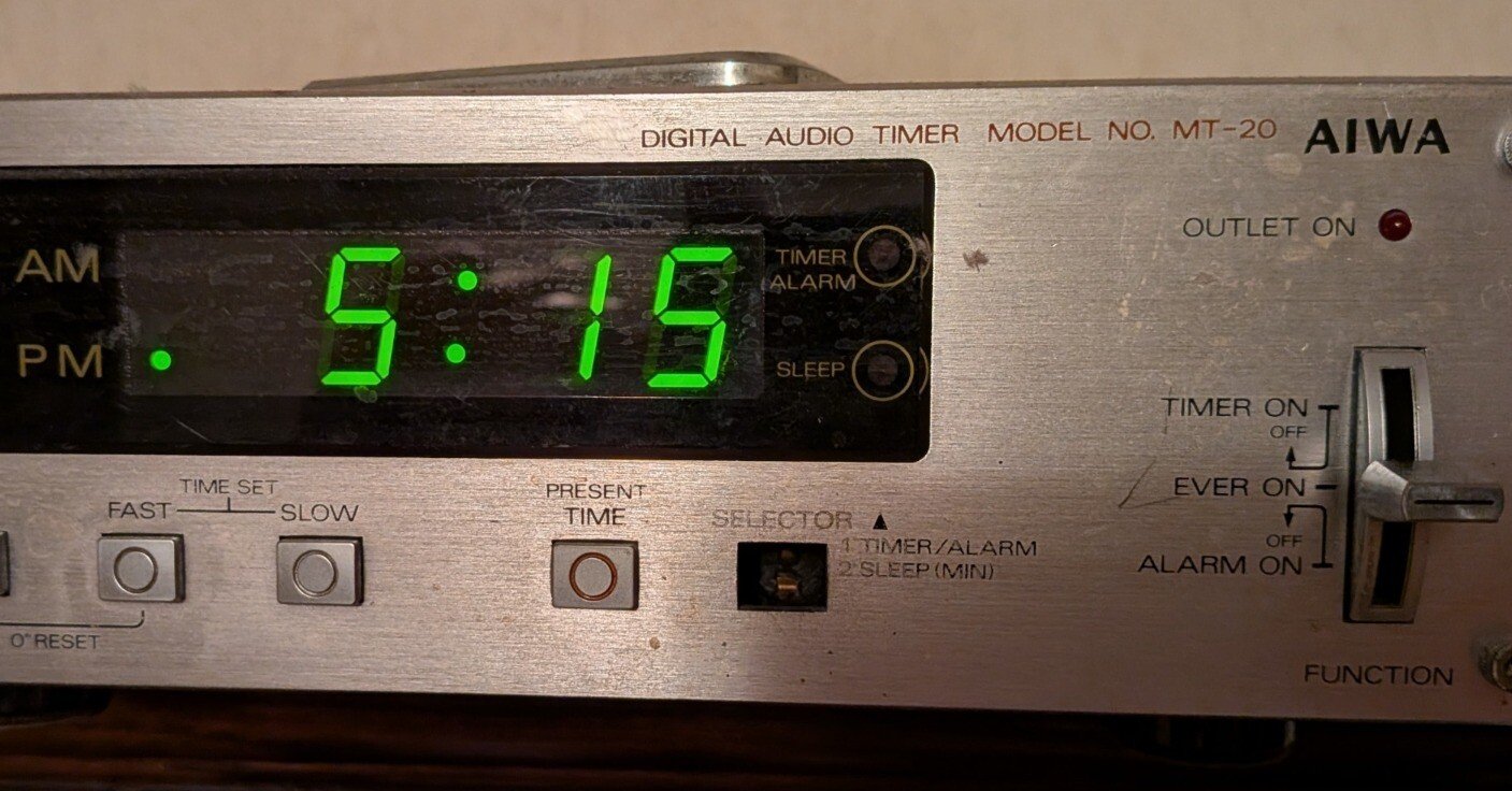 AIWA オーディオタイマー MT-20｜高雄一史 (taka) ossu