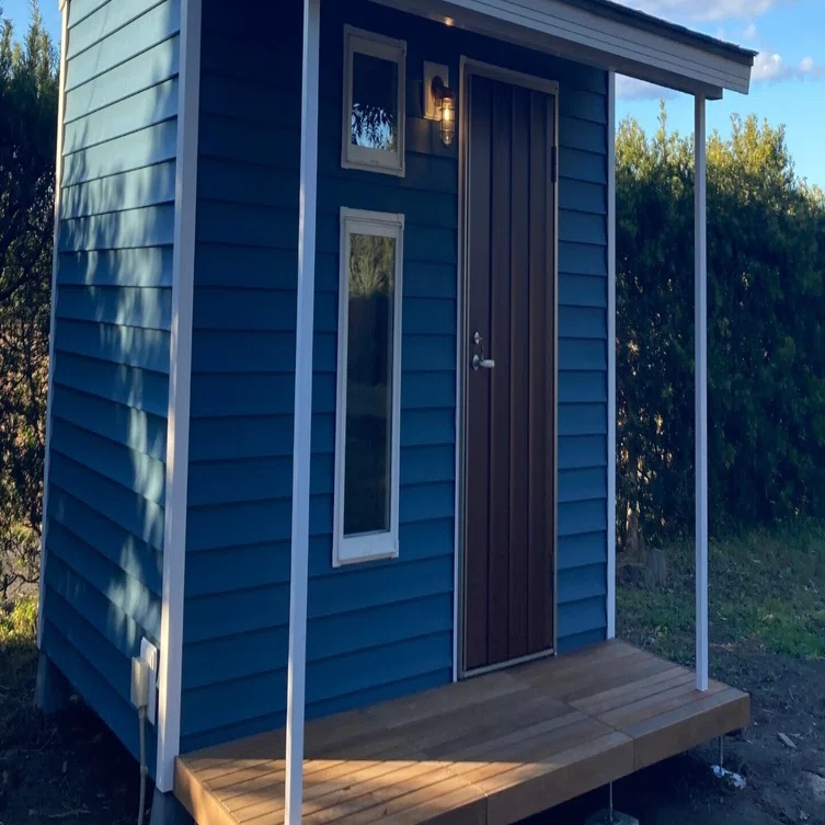組み立て式の小屋が完成しました｜いすみコミュニティーアップ