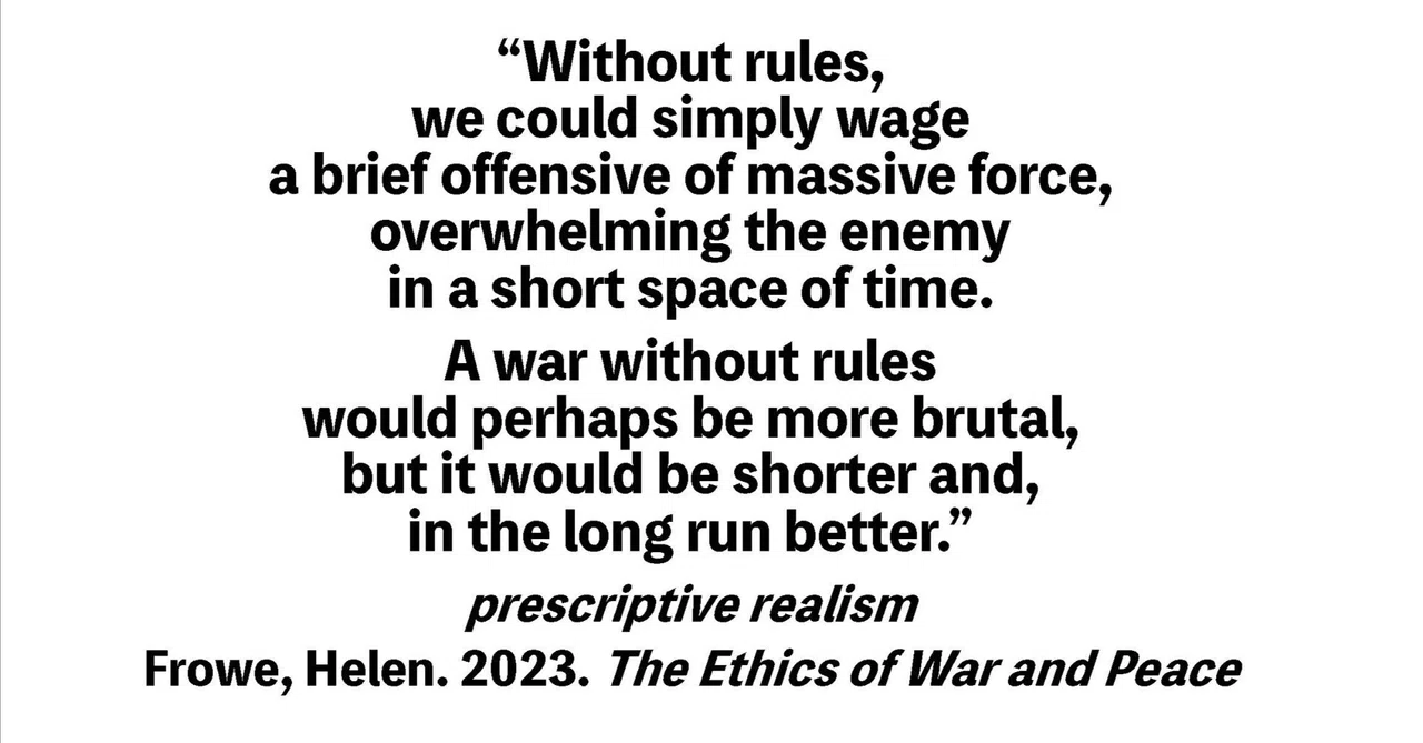 ヘレン・フロウ「戦争と平和の倫理学」/Helen Frowe “The Ethics of Wat and Peace”（Third ...