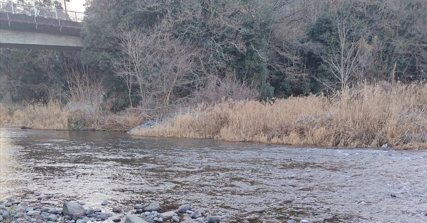 ソロキャンプNo.2～角田大橋河川敷(野営地)｜繭婆