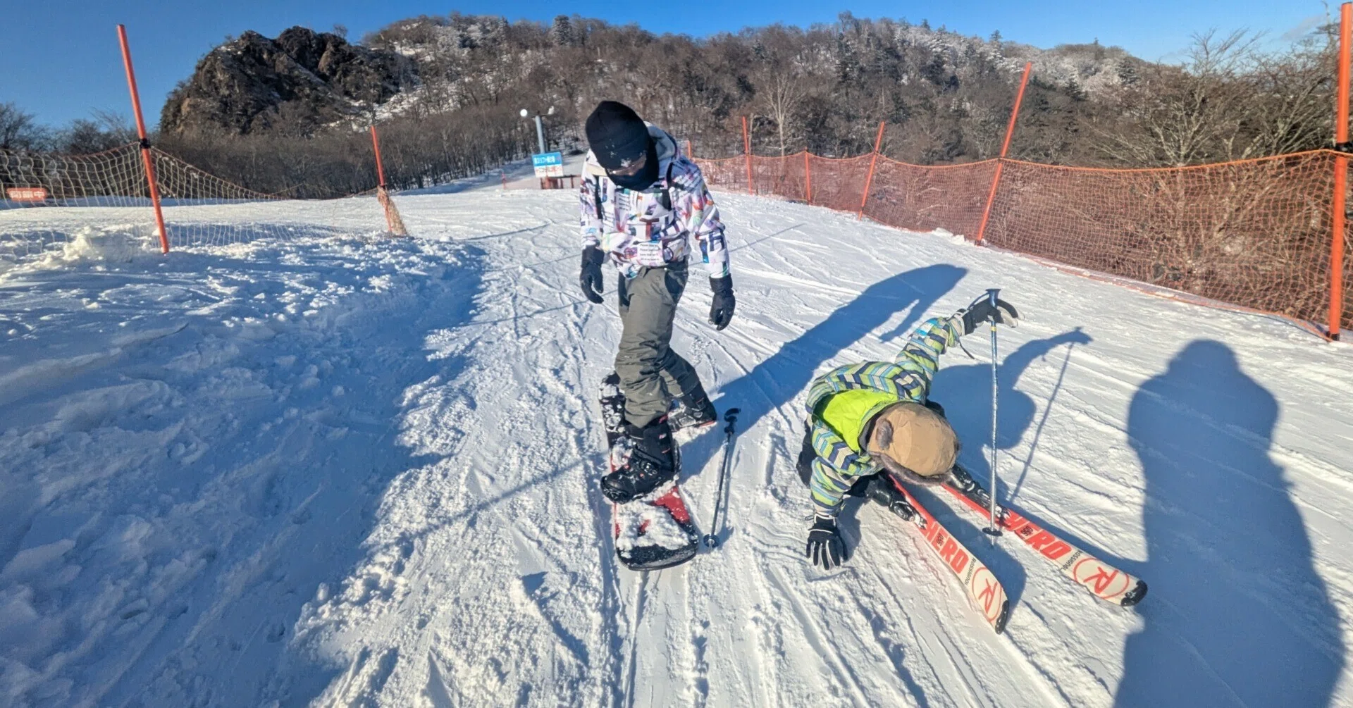 山スキー 子供を初スキーに連れて行ってきた件。：五ヶ瀬ハイランドスキー場