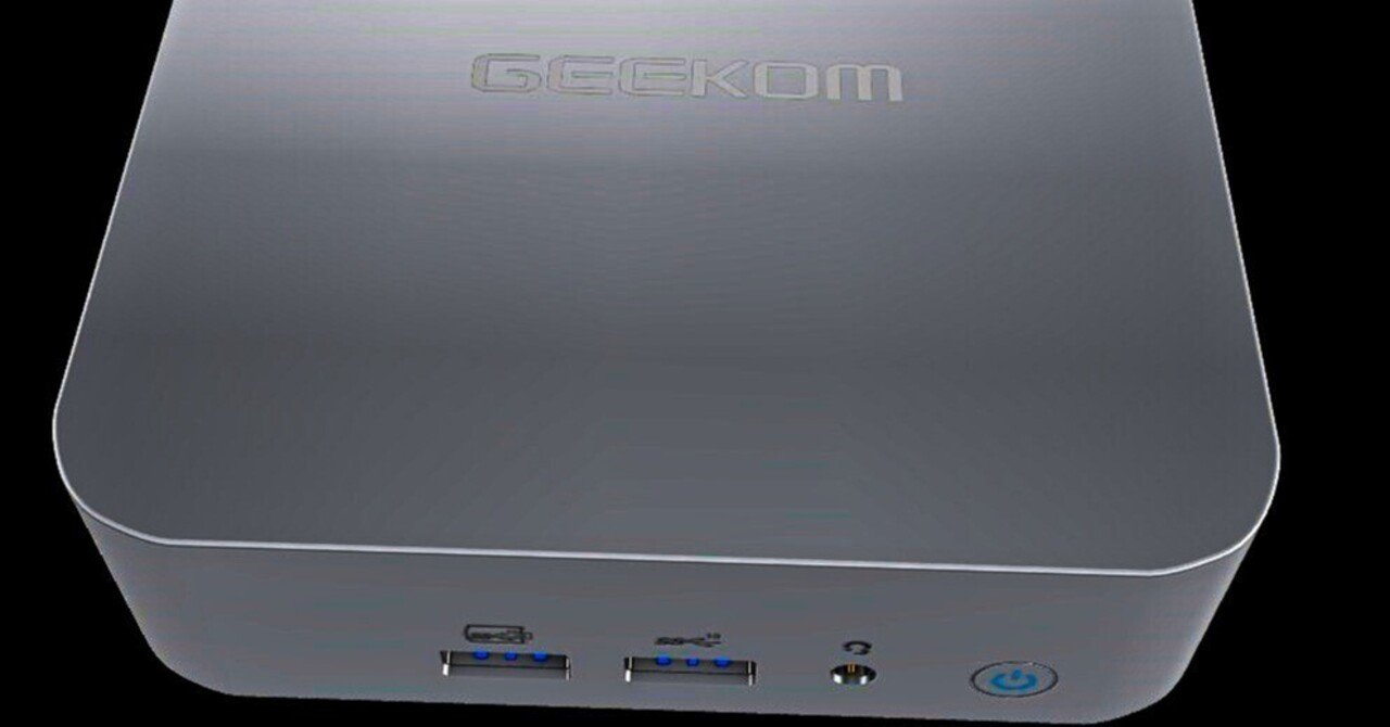 格安ミニPC「GEEKOM A6」レビュー（タワー型PCからミニPCに乗り換えて