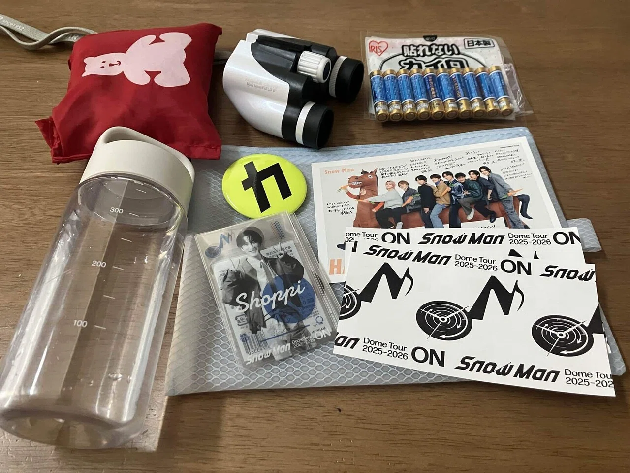 SnowMan Dome Tour 2025-2026 ON ペンライト 団扇 阿部亮平 うちわ 