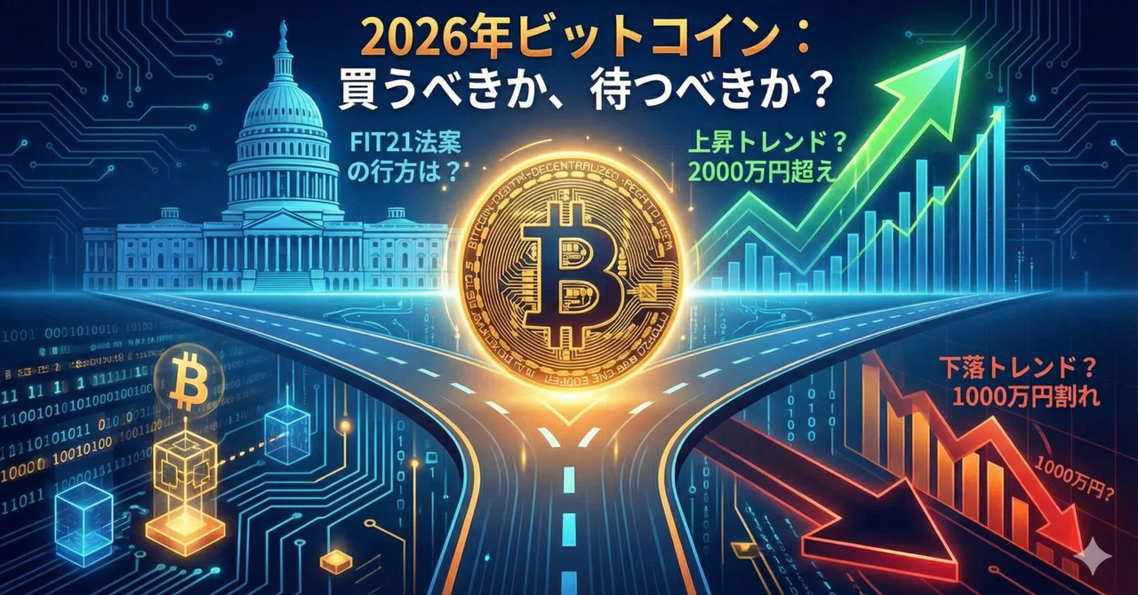 1BTC=1,450万円の今。最高値を超えられずにいるビットコインは「買い」か「待ち」か？大学生投資家の視点【2026年1月版】｜ひとり報道局