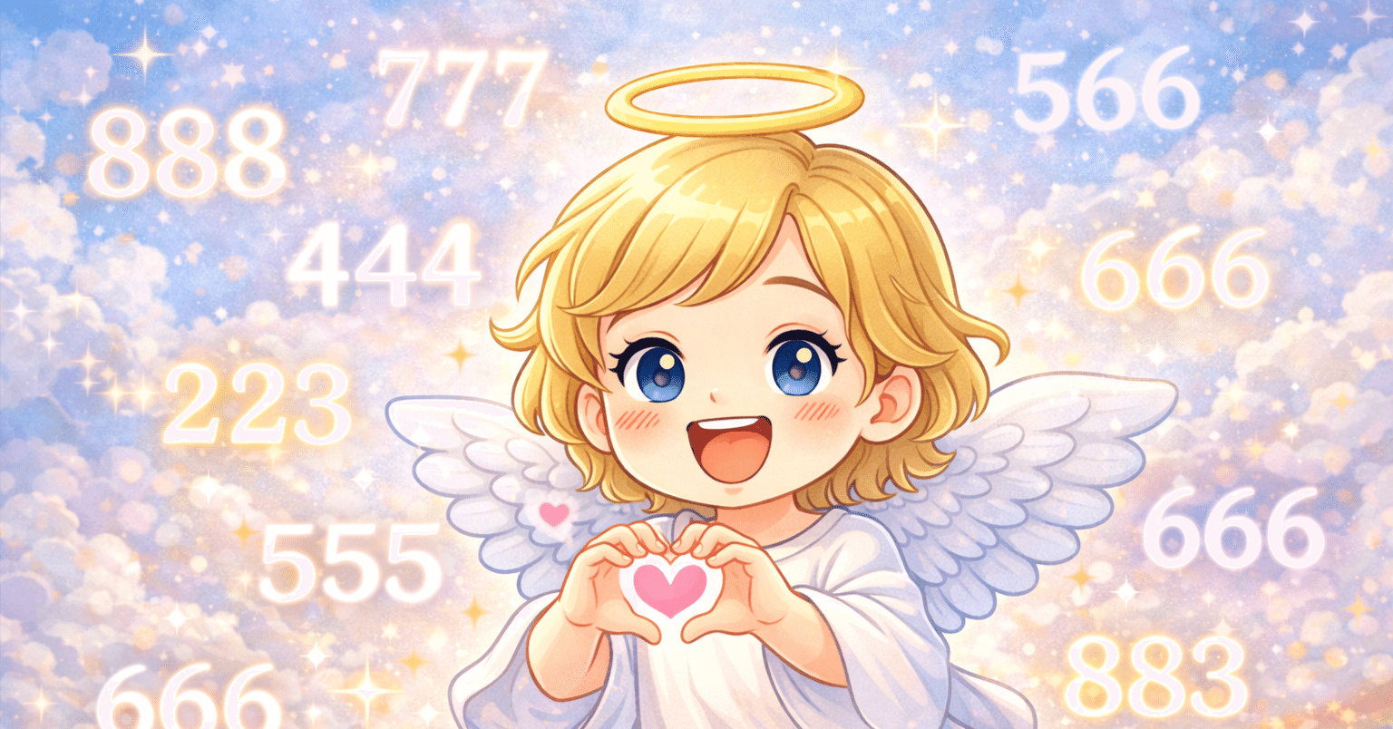 凪のあすから　エンジェルナンバー！ 開運チャンス】「エンジェルナンバー」とは？数字に隠された天使からの
