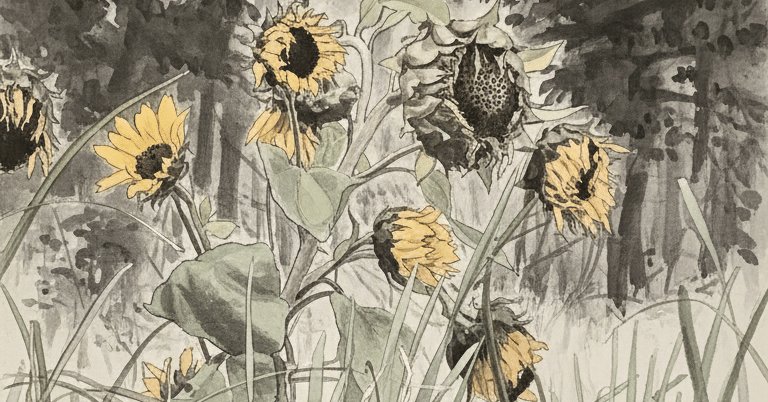 1月のひまわり🌻｜H.Nicky