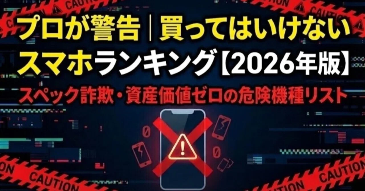 買っ て は いけない スマホ ランキング