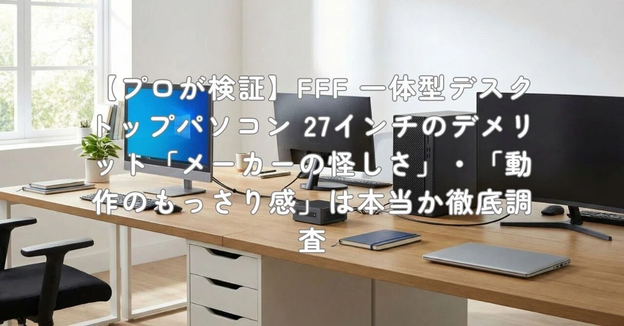 プロが検証】FFF 一体型デスクトップパソコン 27インチのデメリット